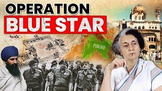 Operation Blue Star  Brief History of Punjab Khalistan Movement