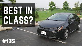 2020 Toyota Corolla LE   review walk around and test drive  100 rental cars