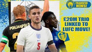 £15M ENGLAND WONDERKID LINKED £3M 19 GOAL BARGAIN STRIKER LINKED LEEDS TRANSFER NEWS