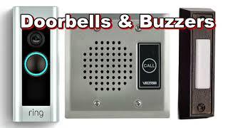 Doorbell sound for dogs + Buzzers
