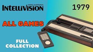 Intellivision - All Games Collection  Complete Mattel Intellivision  library