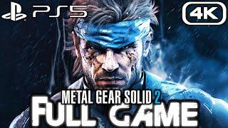 METAL GEAR SOLID 2 PS5 Gameplay Walkthrough FULL GAME 4K 60FPS No Commentary Master Collection