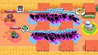 *OMG* 999 SHADOWS TARA Wipeout All Brawlers Brawl Stars Funny Moments & Wins & Fails ep.375