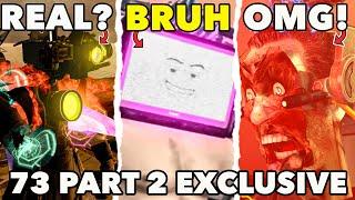 EXCLUSIVE INFO FROM DAFUQ BOOM? SKIBIDI TOILET 73 Part 2  ALL Easter Egg Theory