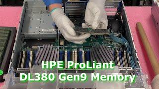 HPE ProLiant DL380 Gen9  Server Memory Overview & Upgrade  How to Install Supported DDR4 DIMMs