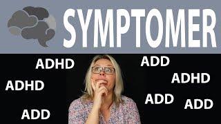 Symptomer på ADHD