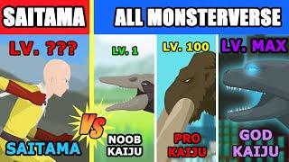 Saitama vs All MonsterVerse Kaiju  Hero Animation