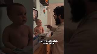 This baby singing is too adorable ️