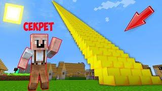 ЗАЧЕМ GRANDPA ПОСТРОИЛ САМУЮ ДЛИННУЮ ЛЕСТНИЦУ ИЗ ЗОЛОТА В МАЙНКРАФТ   НУБИК В MINECRAFT ТРОЛЛИНГ