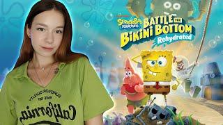 ФИНАЛ SPONGEBOB SQUAREPANTS Battle for Bikini Bottom - Rehydrated  Полное Прохождение  Стрим