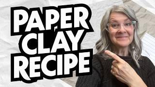 Turn Your Scrap Paper into Clay  How To Make DIY Paper Clay