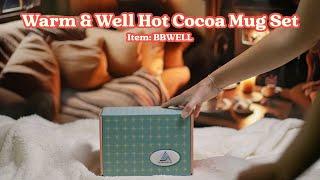 Warm & Well Hot Cocoa Mug Set  Batch & Bodega