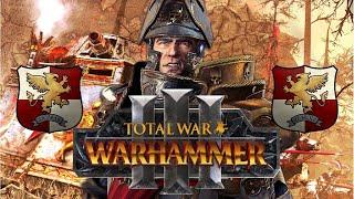 Radious mod Total War Warhammer 3. # 1.Карл Франц. Сложность Легенда.