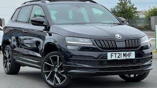 FT21MHF Skoda Karoq 1.5TSI SportLine DSG Black Magic Pearl Effect