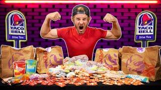 THE ENTIRE TACO BELL MENU CHALLENGE