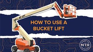 How-To Use a JLG T350 Bucket Lift Northside Tool Rental