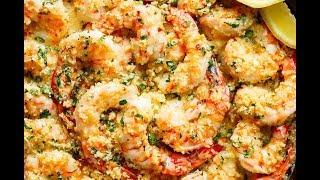 Crispy Baked Shrimp Scampi