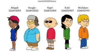 Codename Kids Next Door Character Codes For All