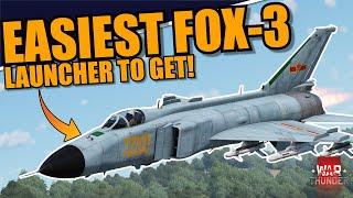 War Thunder - J-8F FINALLY with PL-12s EASIEST FOX-3 launcher to get BUT the hardest to FLY?