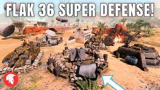 FLAK 36 SUPER DEFENSE - Company of Heroes 3 - Wehrmacht Gameplay - 4vs4 Multiplayer - No Commentary