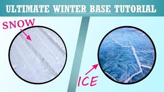 ULTIMATE SNOW & ICE BASES TUTORIAL  Easy Cheap Fast Perfect for your Warhammer 40k or AOS army 