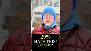 Most hikers HATE THIS  #hiking #outdoors #weather