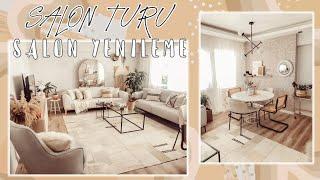 SALON TURU - SALONUMU YENİLEDİM Cozy  Bohem  Dekorasyon Fikirleri - Ersin Dogan Home