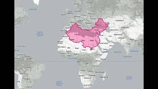 How big is China?