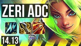 ZERI & Lulu vs MISS FORTUNE & Brand ADC  1001 Quadra 66% winrate  EUW Grandmaster  14.13