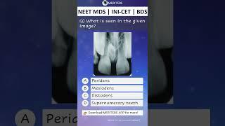 NEET MDS  INI-CET MDS  PSC  BDS - Most Important Questions  #neetmds2025 #mdsprep