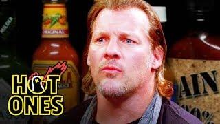 Chris Jericho Gets Body Slammed by Spicy Wings  Hot Ones