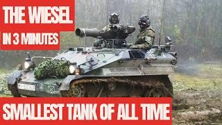 The Wiesel The Smallest Tank In History IN 3 MINUETS
