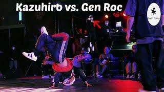 Kazuhiro vs Gen Roc. The battle that moved the emcee to tears. Top 4. The Jam Red Bull BC One.