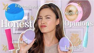 Do You NEED these Facial Cleansing Devices?  LUNA 3 vs LUNA 4 review