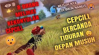 CEPCILL BERAKSI KEMBALI TIDURAN DEPAN MUSUH - GARENA FREE FIRE