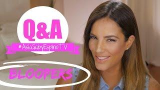 Random Q&A  #AskGabyEspinoTV + Bloopers