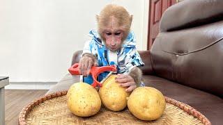 Bibi finds a way to cook his favorite potato dish