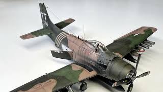 Tamiya 148 scale A1-J Skyraider.