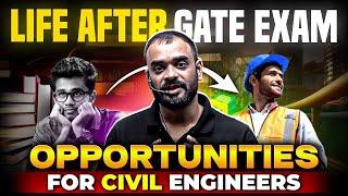 Life After GATE Exam for Civil Engineers  GATE 2025 Civil Engineering