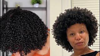 One Product Wash N Go For Definition  Trying The Viral Miche Tropical Oasis Gel