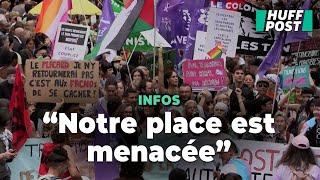 Dans la marche des fiertés à Paris les élections législatives dans toutes les têtes