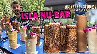 Trying EVERY Drink at Isla Nu-Bar at Universal Studios Hollywood