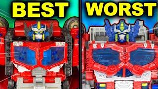 BEST AND WORST Optimus Prime Figures - Transformers Cybertron