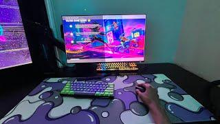 This New Keyboard & Mouse Set Up Made Me A PRO Player Kraken Keyboards + Unboxing & Gameplay ️