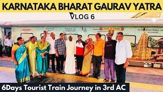 4000Kms KARNATAKA BHARAT GAURAV DAKSHINA TRAIN Yatra Gets Over  6Days in AC Tourist Train 