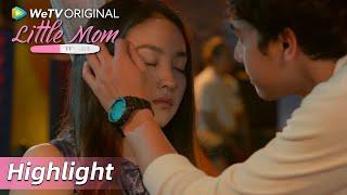 Highlight EP05 OMG Yuda ingin mencoba untuk mencium Naura  Little Mom  WeTV Original