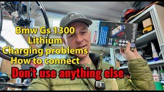 Don’t use this Optimate 4 Bmw Gs 1300 Battery the advice is now changed I’m afraid