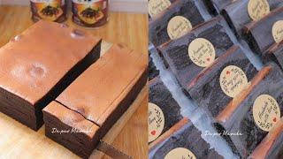 Bisa buat sendiri  kue lapis coklat lapis belacan versi ekonomis asli enak banget