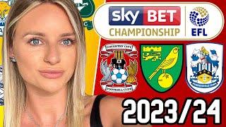 SOPHIES EARLY CHAMPIONSHIP PREDICTIONS 2324