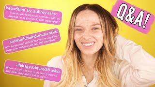 HOW TO BE CONFIDENT WITHOUT MAKEUP  Q+A  MyPaleSkin